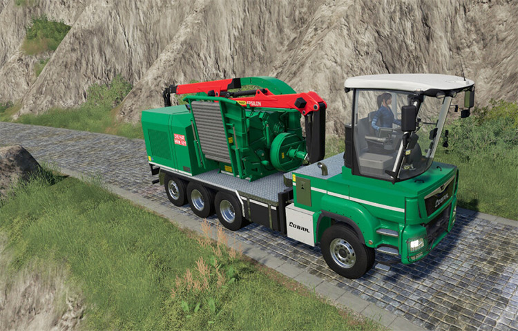 Jenz Hem 821 Chiper Truck Mod