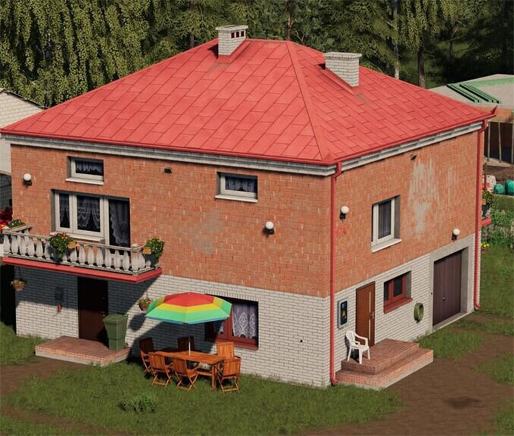Single Family House Mod for FS19