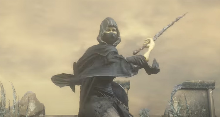 Rotten Ghru Curved Sword from Dark Souls 3