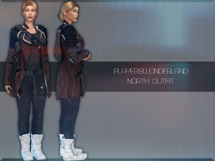 North Outfit Sims 4 CC