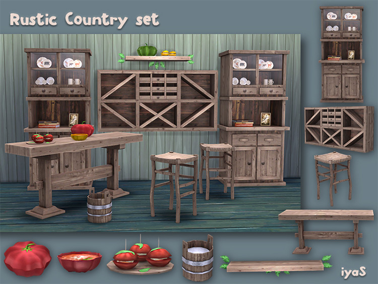 The Sims 4  Best Farmhouse D cor CC   Mods   FandomSpot - 80