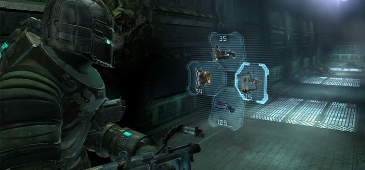 Dead Space PS3 Gameplay screen