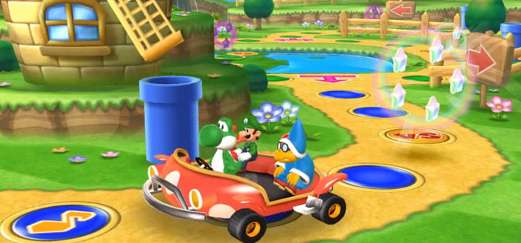 Mario Party 9 Multiplayer Screenshot on Wii