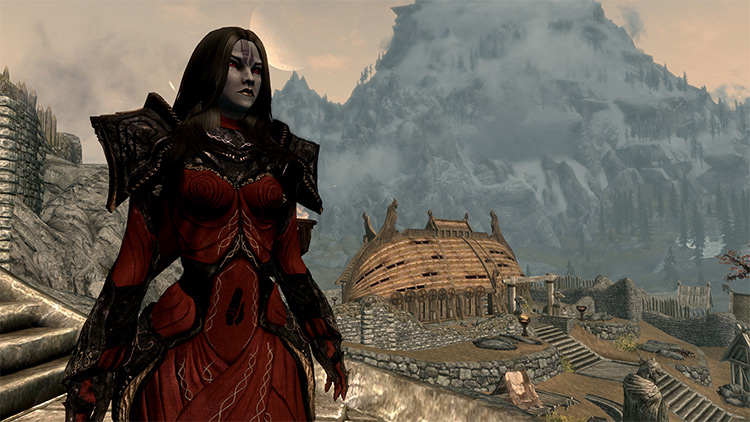 Tribunal Robes and Masks mod for Skyrim