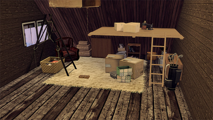 Best Sims 4 Attic Room CC  All Free    FandomSpot - 21