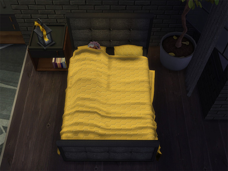 Ashen Double Bed CC - TS4