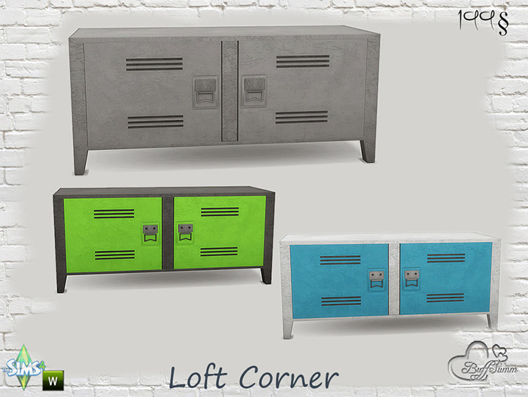 Loft Corner Sideboard CC - TS4