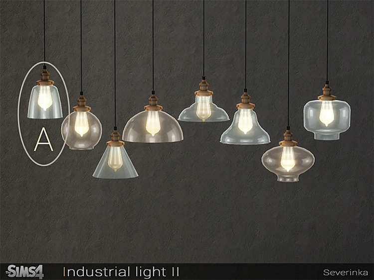 Industrial Light Ceiling Lamp CC - TS4