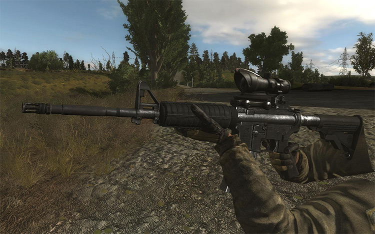 stalker call of pripyat best assault rifle