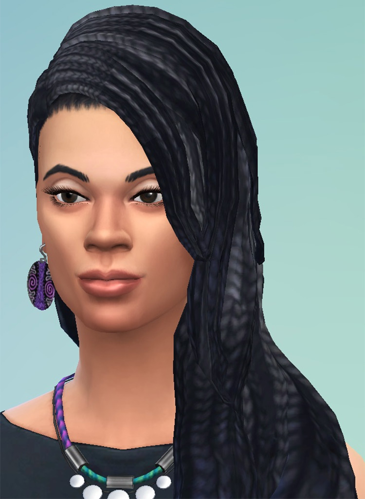 Dixie Dreads CC for The Sims 4