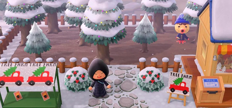 animal crossing christmas