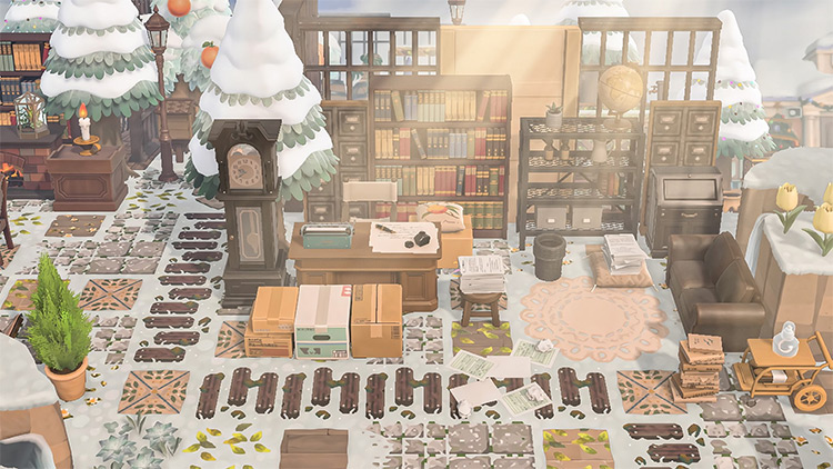 15 Cool Winter Island Design Ideas For Animal Crossing  New Horizons   FandomSpot - 77