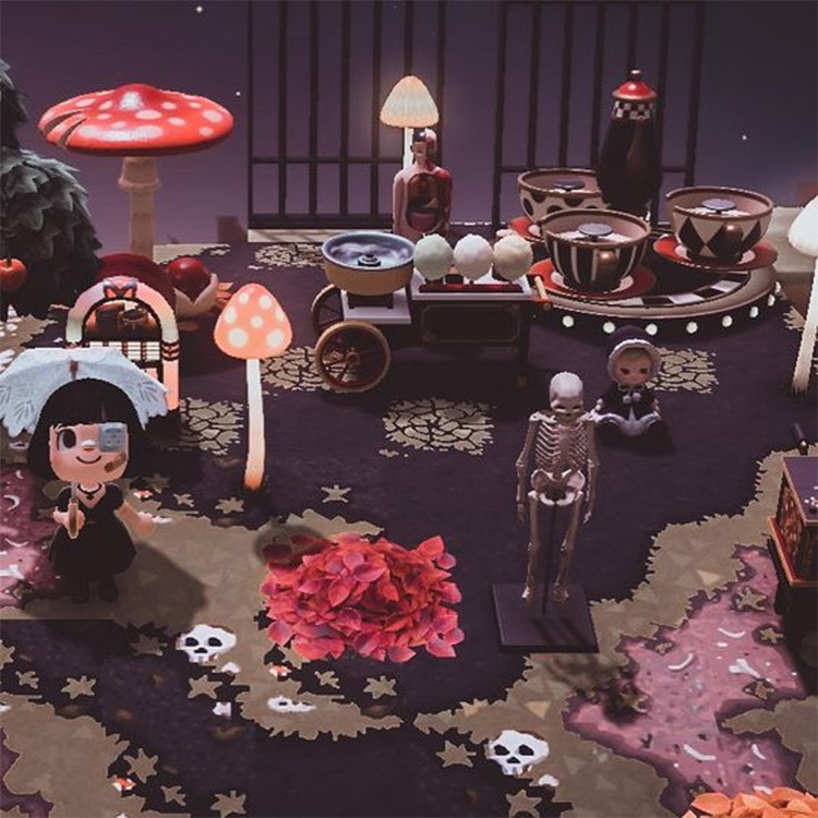 20 Spooky Halloween Island Ideas For Animal Crossing  New Horizons   FandomSpot - 31