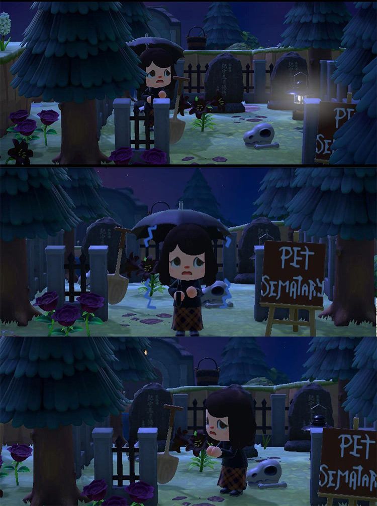 Pet Sematary-inspired Build - ACNH Idea