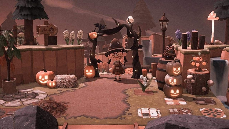 20 Spooky Halloween Island Ideas For Animal Crossing  New Horizons   FandomSpot - 41