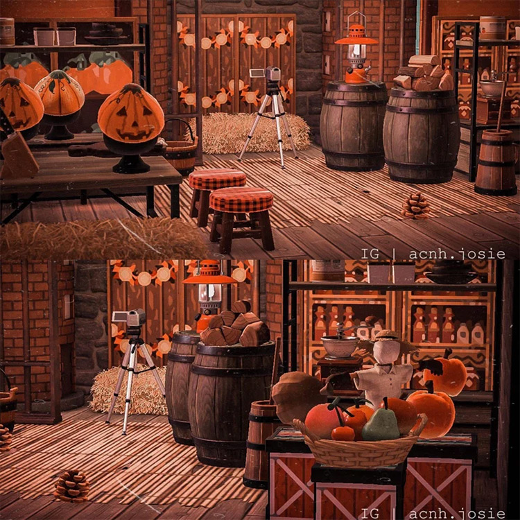 Halloween Market Design - ACNH Idea