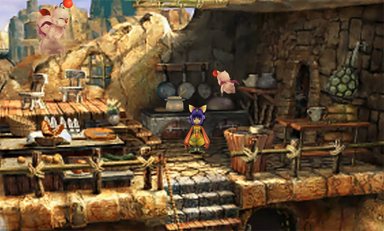 Eiko close-up screenshot in Final Fantasy IX