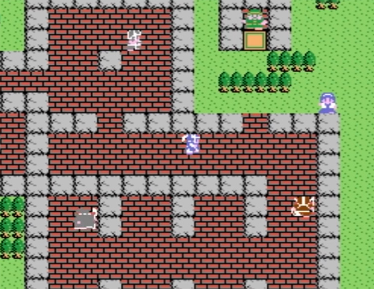 Dragon Warrior 1989 NES gameplay screenshot