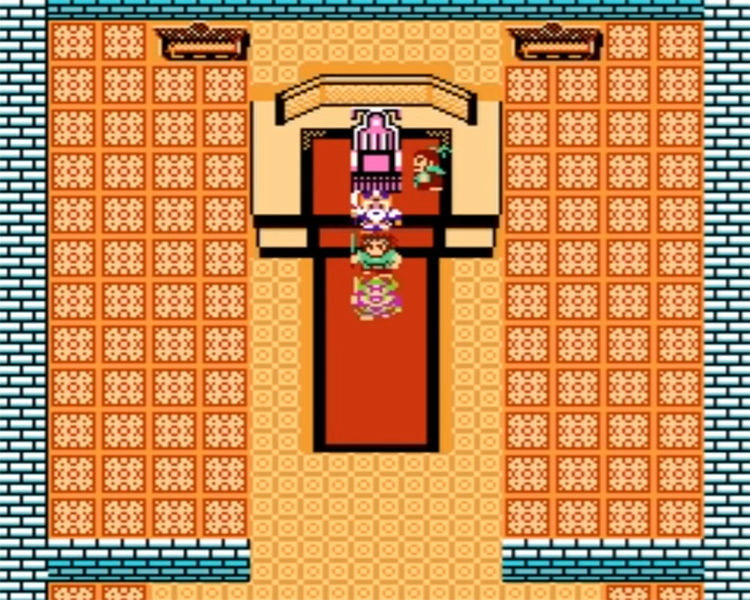 Destiny of an Emperor NES screenshot