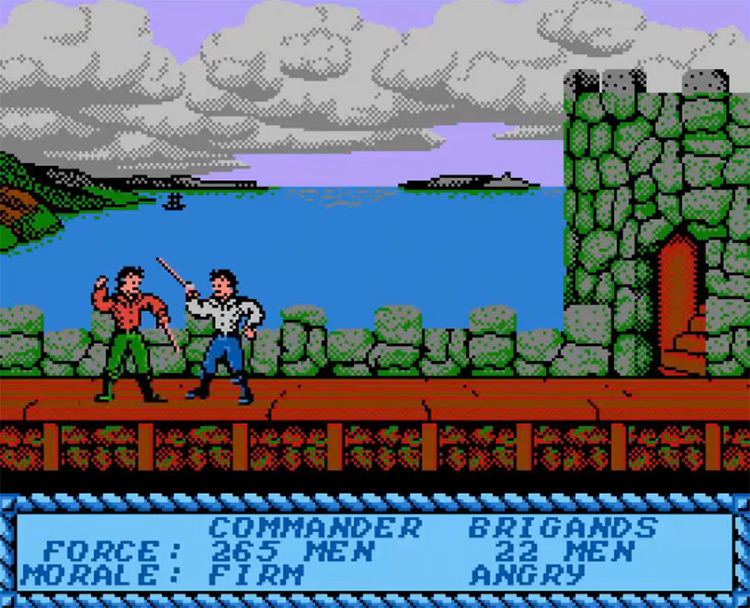 Sid Meier’s Pirates! NES screenshot