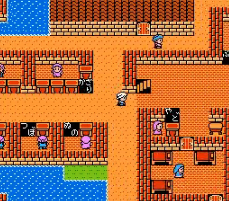 Old nintendo shop rpg games