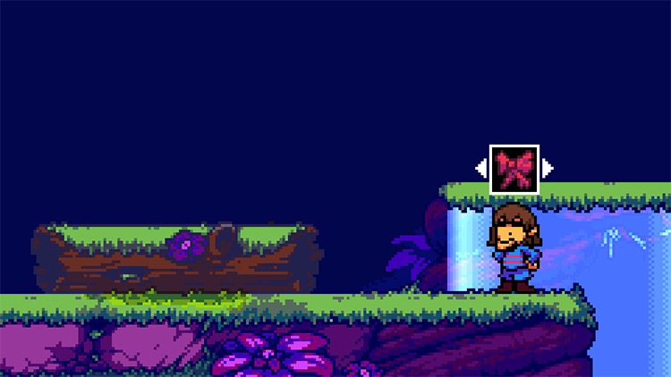 Frisk from Undertale in Rivals of Aether