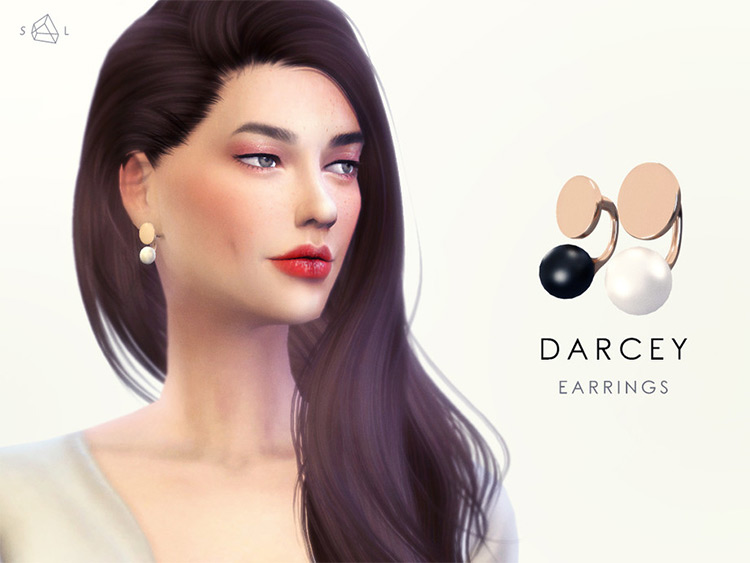 Darcey Earrings TS4 CC