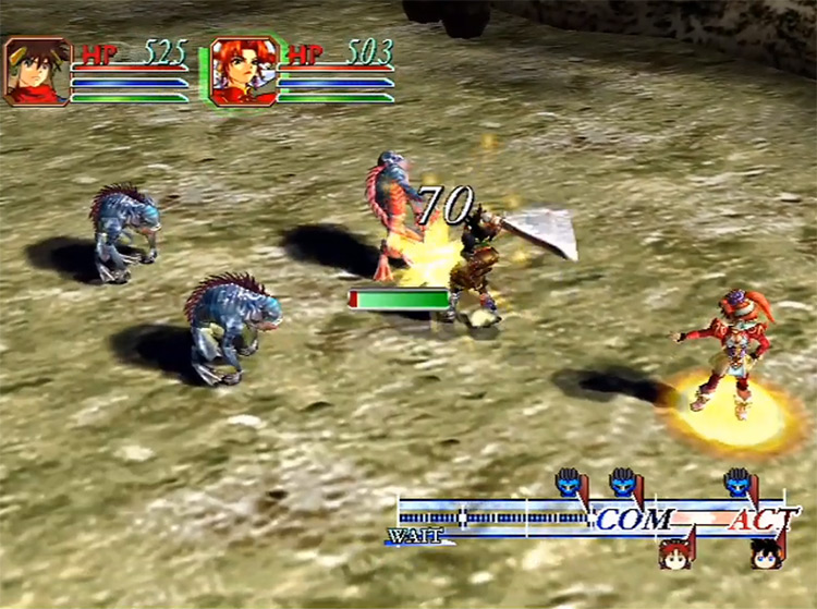 Grandia II Dreamcast screenshot