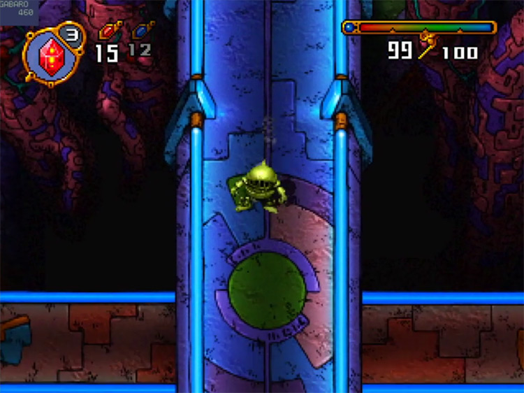 Elemental Gimmick Gear gameplay screenshot