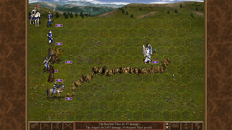 Heroes of Might & Magic III Dreamcast gameplay