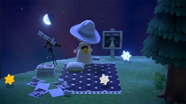 20 Stargazing Area Ideas For Animal Crossing  New Horizons   FandomSpot - 25