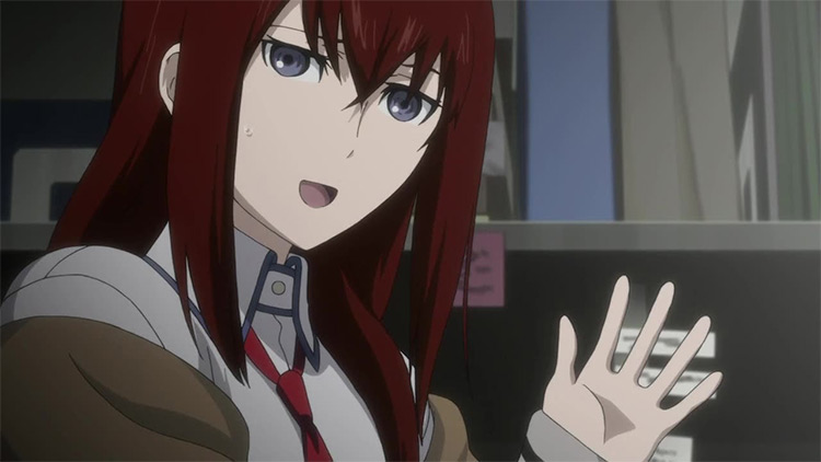 Kurisu Makise from Steins; Gate anime