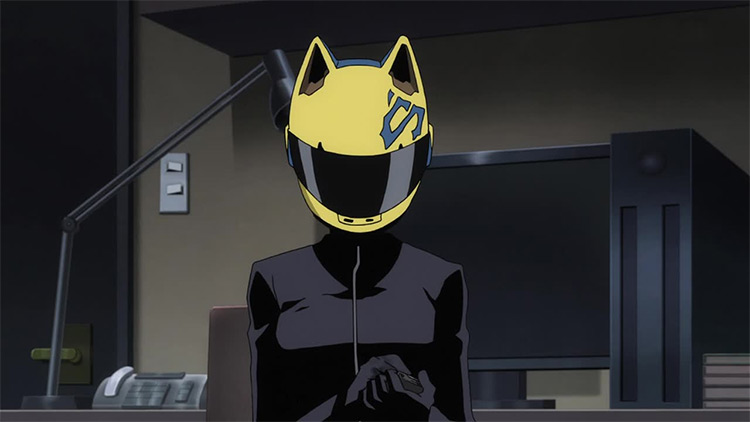 Celty Sturluson from Durarara anime