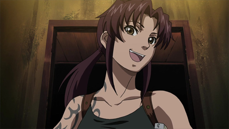 Revy in Black Lagoon anime