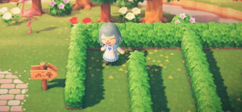 Maze Entrance in Animal Crossing New Horizons