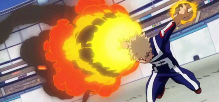 Bakugo Explosion Quirk Preview - BNHA