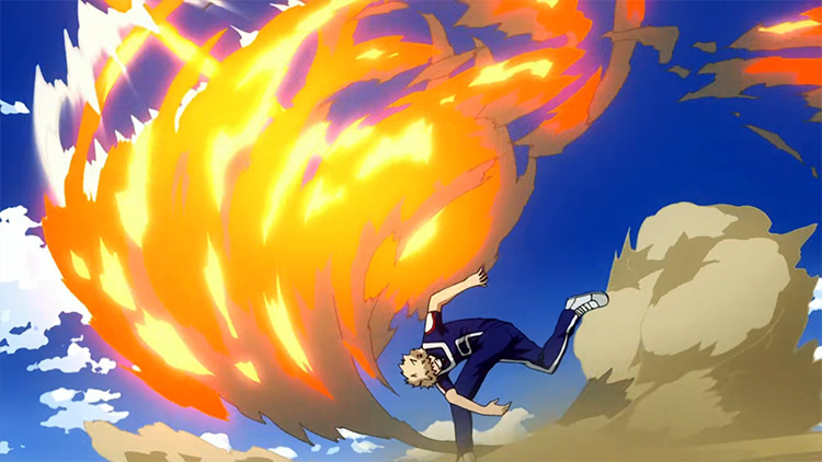Explosion - Katsuki Bakugo from My Hero Academia anime