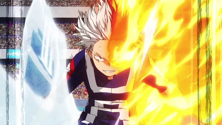 Half-cold half-hot - Shoto Todoroki from MHA anime