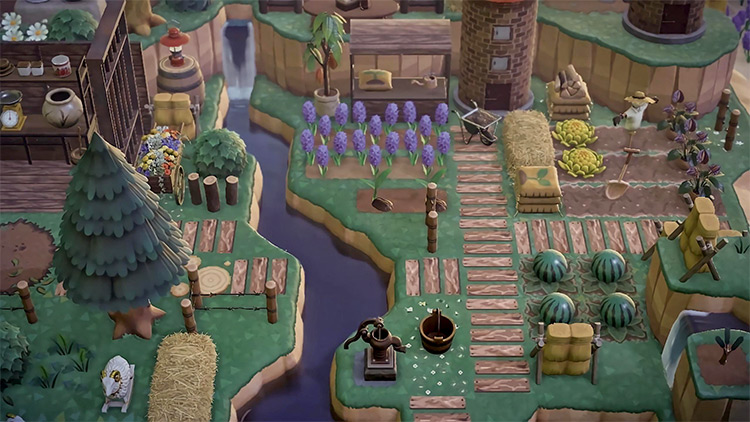 ACNH Farm Island Ideas  Flowers  Fruits  Crops   More   FandomSpot - 6