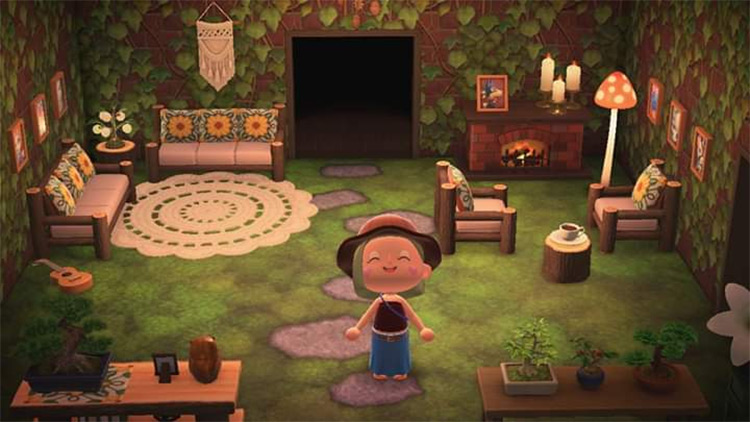 25 Living Room Ideas For Animal Crossing  New Horizons   FandomSpot - 43