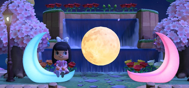 Animal crossing moon chair new arrivals