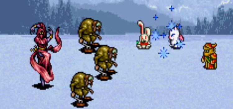 Mog Dance in FF6 Advance - Arctic Hare Ability