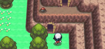 Cave with Item - Pokémon Platinum Screenshot