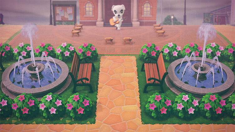 Acnh Airport Entrance Design Ideas Acnh Plush Picnic Yunahasni