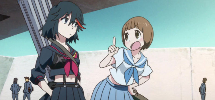 Mako and Ryuko Screenshot - Kill La Kill Anime