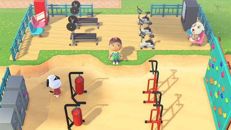 15 ACNH Gym   Exercise Area Ideas For Your Island   FandomSpot - 74