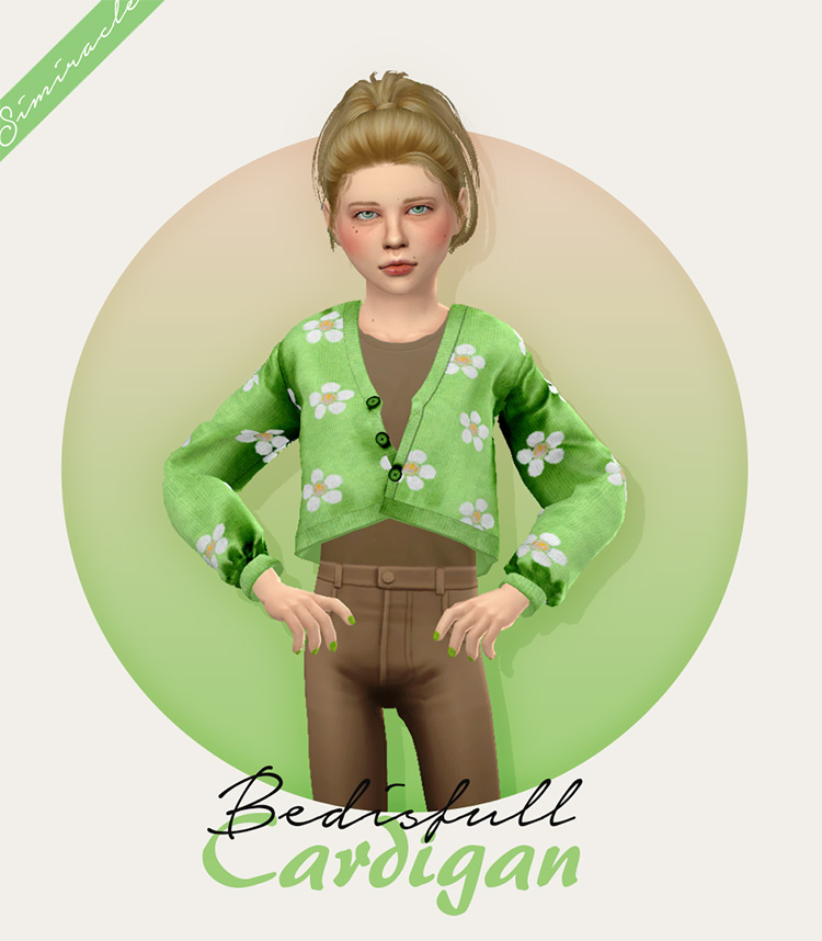 Sims 4 CC  Best Cardigans For Your Snuggly Needs  Male   Female    FandomSpot - 92