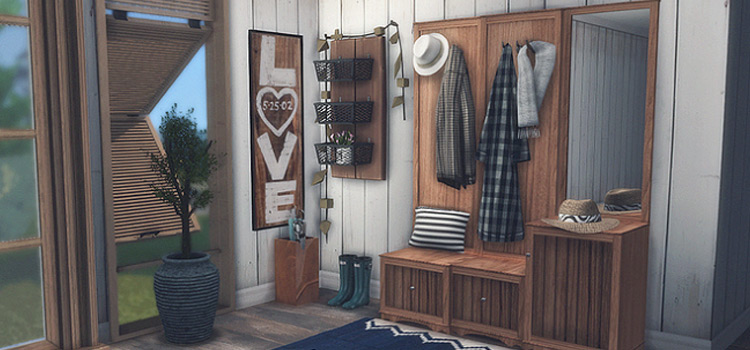 Sims 4 Entryway And Foyer Cc To Download All Free Fandomspot