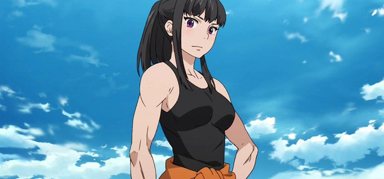 00 featured maki oze muscley girl anime screenshot