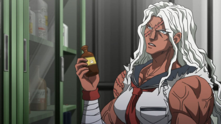 Sakura Oogami from Danganronpa: The Animation